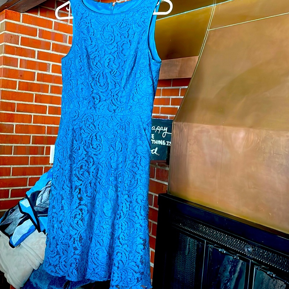 Teal dress